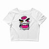 angry zombie Crop Top