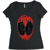 deadpool chimi changas Women's Triblend Scoop T-shirt