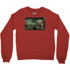 dinosaur attack Crewneck Sweatshirt