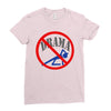 no drama Ladies Fitted T-Shirt