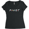 Pivot of The Friends Parody Women's Triblend Scoop T-shirt