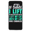 cat cats lift lifting fitness Samsung Galaxy S7