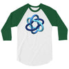 imu logo wt 3/4 Sleeve Shirt