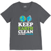 keep earth clean it's not uranus kawaii planets V-Neck Tee