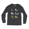 unicorn funny Long Sleeve Shirts