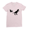 noel dinosaur Ladies Fitted T-Shirt