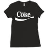 enjoy coke Ladies Fitted T-Shirt