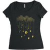 city made bulb Women's Triblend Scoop T-shirt