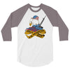 patriotism 3/4 Sleeve Shirt