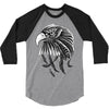 eagle ornate 3/4 Sleeve Shirt