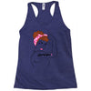 girl power survivor breast cancer Racerback Tank