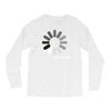 buffering  funny retro loading computer console fashion party Long Sleeve Shirts