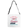 A July Girl Like A Flowers Adjustable Strap Totes