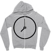 clock Zipper Hoodie