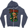 legend of zombies Zipper Hoodie