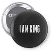i am king Pin-back button
