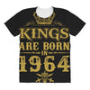 kings are born in 1964 All Over Women's T-shirt