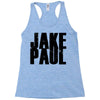 jake paul bl Racerback Tank