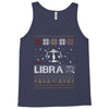 santa libra christmas ugly t shirts Tank Top