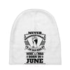 Never Underestimate Old Man Who Was Born June Baby Beanies