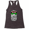 get a job, grouch! Racerback Tank