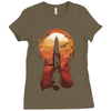 the wind through the keyhole Ladies Fitted T-Shirt