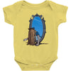 the looking glass Baby Bodysuit