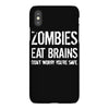 ombies eat brains so you're safe iPhoneX