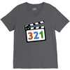 media player V-Neck Tee