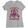 world devouring champion Ladies Fitted T-Shirt
