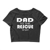 dad to the rescue Crop Top
