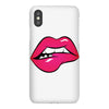 sexy lip biting iPhoneX