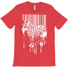 banksy street art zebra bar code T-Shirt
