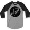 Mouse Rat 3/4 Sleeve Shirt