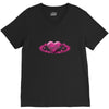 shy girl V-Neck Tee