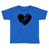 broken heart xxx black Toddler T-shirt