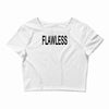 flawless beyonce t shirt top drunk in love tee tshirt yonce surfboard Crop Top