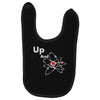 up and atom funny science best product Baby Bibs