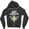 Bee proud Zipper Hoodie