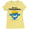 monsieur troudbal Ladies Fitted T-Shirt