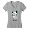 Bad Dog Women's V-Neck T-Shirt