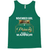 november  girl is a perfect combination of princess and warrior Tank Top