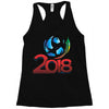 world cup 2018 Racerback Tank