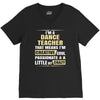 i'm a dance teacher, that means i'm creative cool passionate &amp; a littl V-Neck Tee