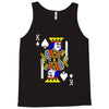 party king design funny humor cool graph baseball Tank Top