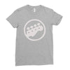 scott pilgrim vs the world bass guitar rockband vintage show movie tee Ladies Fitted T-Shirt