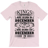 Real Kings Are Born On December 28 T-Shirt