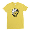 Astronaut Dog Ladies Fitted T-Shirt