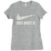 just drift it Ladies Fitted T-Shirt