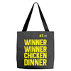 Winner Winner Chicken Dinner Pubg Tote Bags